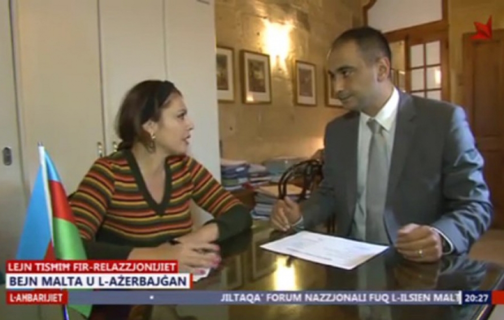 Malta Televiziyasında TAP layihəsindən bəhs edən reportaj yayımlanıb