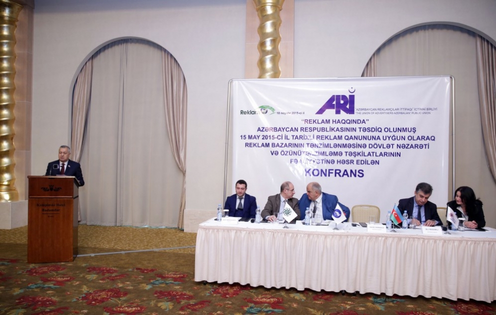 Bakıda reklam bazarının tənzimlənməsinə dair konfrans keçirilir