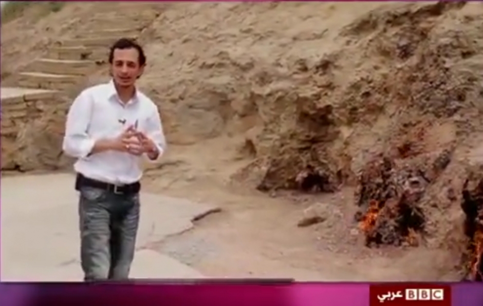 BBC Arabic televiziyasında “Yanardağ”la bağlı reportaj təqdim olunub