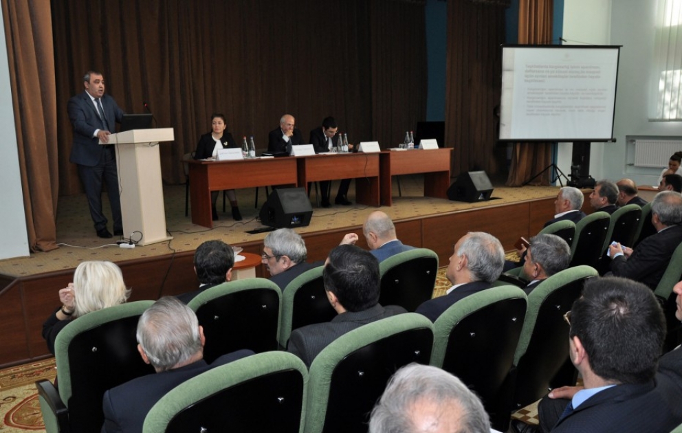 Sumqayıtda regional seminar-müşavirə keçirilib