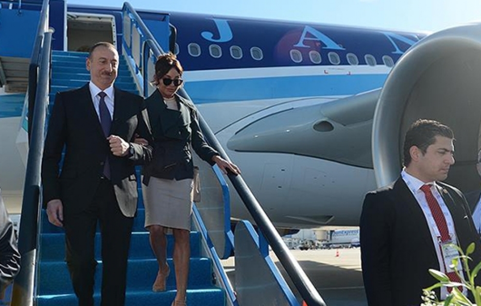 Arbeitsbesuch des Präsidenten von Aserbaidschan Ilham Aliyev in der Türkei