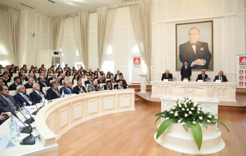 Azərbaycan Texnologiya Universitetinin 45 illiyinə həsr olunmuş beynəlxalq konfrans