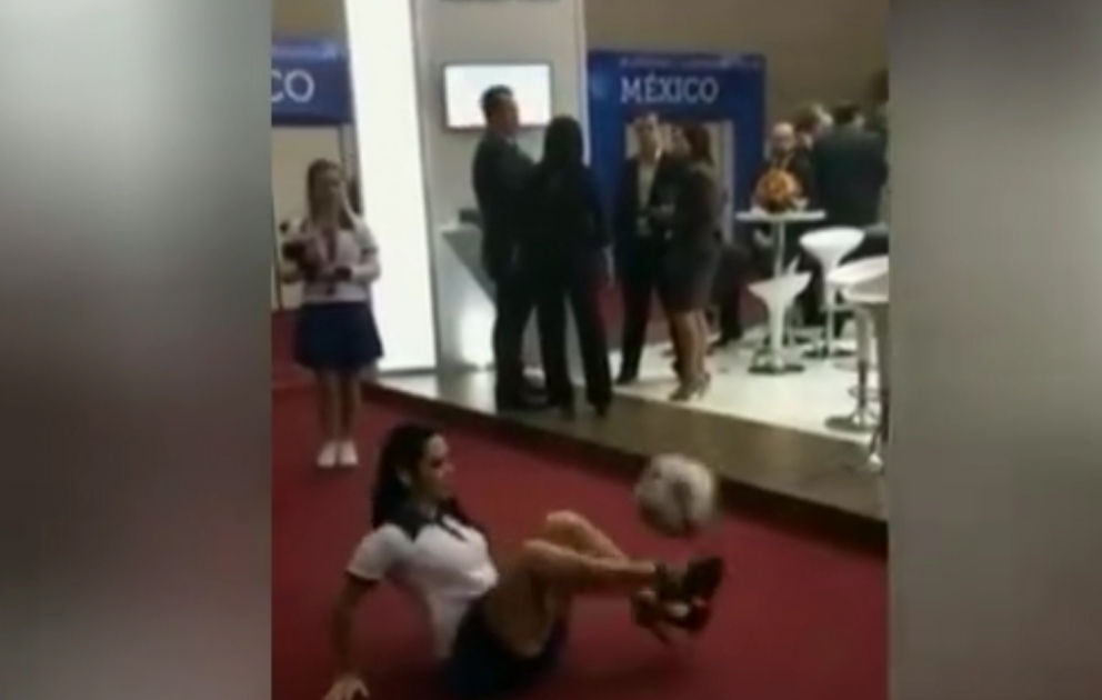 Аргентинка творит чудеса с мячом
