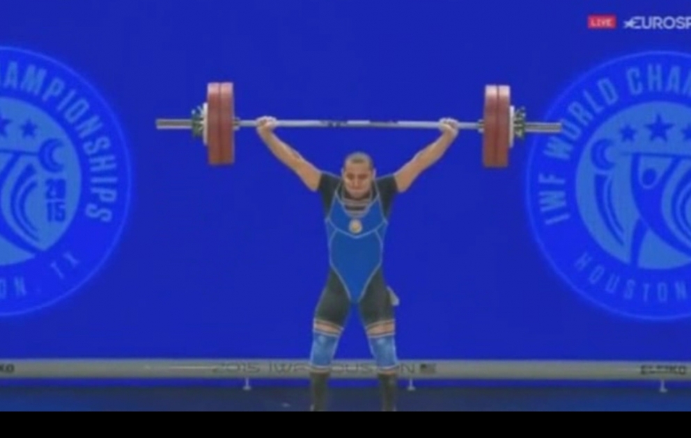 Азербайджанский тяжелоатлет завоевал бронзу на чемпионате мира