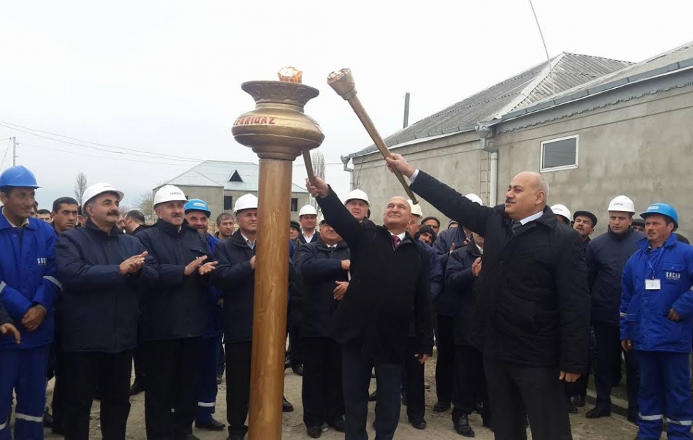 Qubanın Talabıqışlaq kəndinə qaz verilib