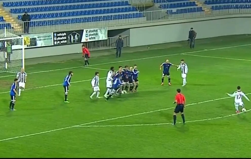Hajiyev`s stunning free-kick goal seals Neftchi`s 1-0 win over Qarabag