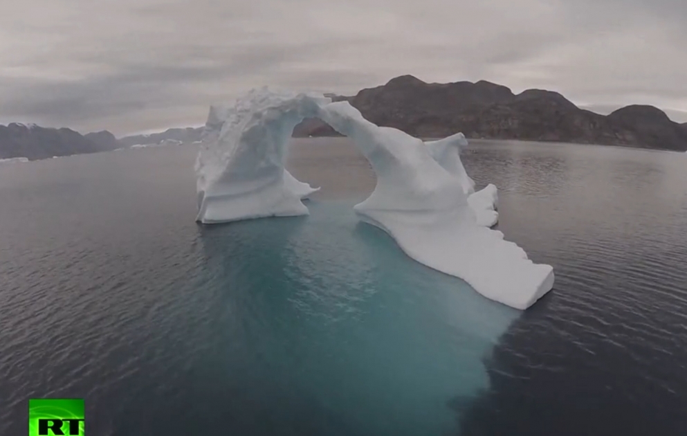 Arctic sea ice melting