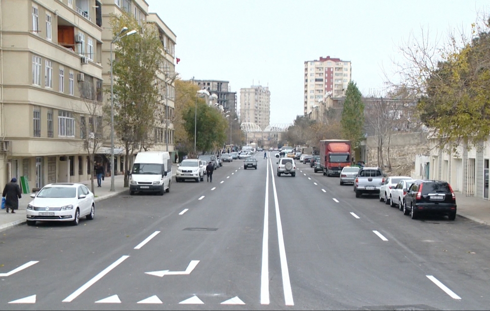 Bakıda iki küçənin təmiri başa çatıb