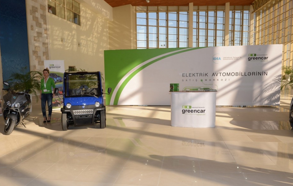 “GreenCar”ın elektrik nəqliyyat vasitələri “BakuTel-2015”ə təqdim olunur