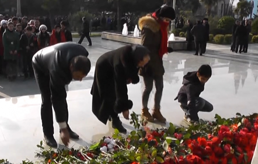 Cəlilabadda Ümummilli Liderin xatirəsi ehtiramla anılıb