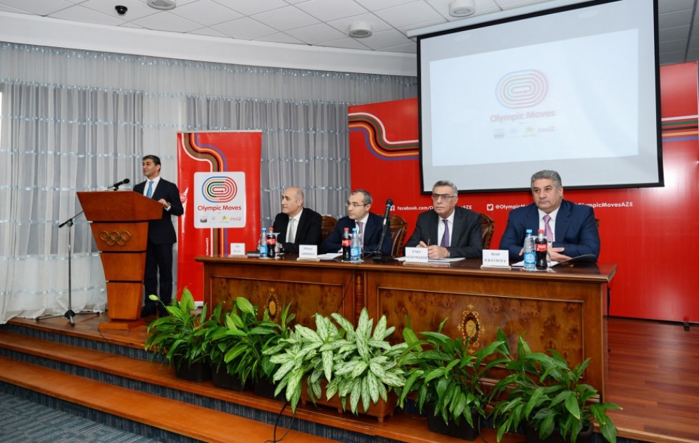 Bakıda “Olimpiya hərəkatı” layihəsinin təqdimatı olub