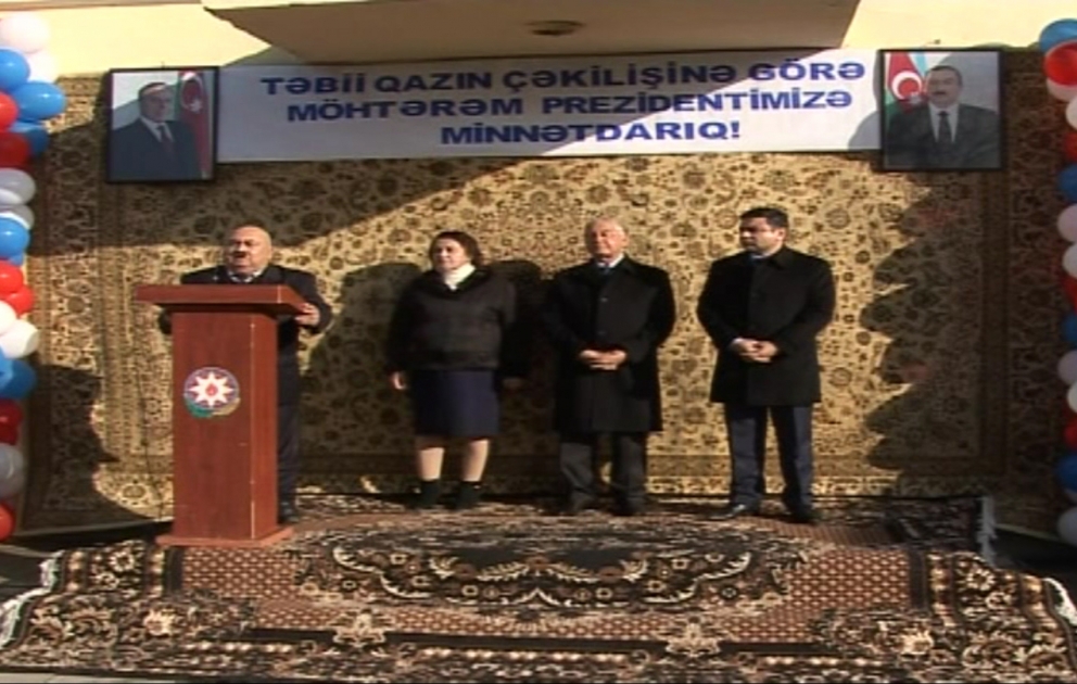 Xaçmazın üç kəndinə təbii qaz verilib