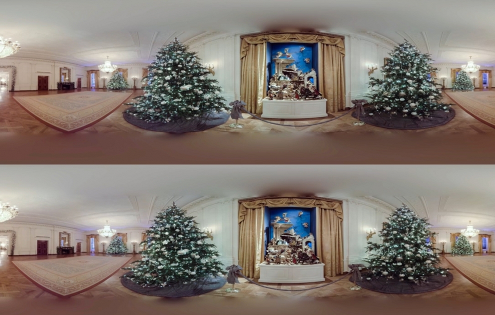 360 Holiday Tour at the White House