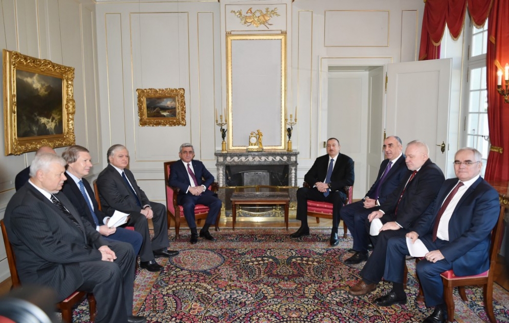 Präsidenten von Aserbaidschan und Armenien treffen sich in Bern
