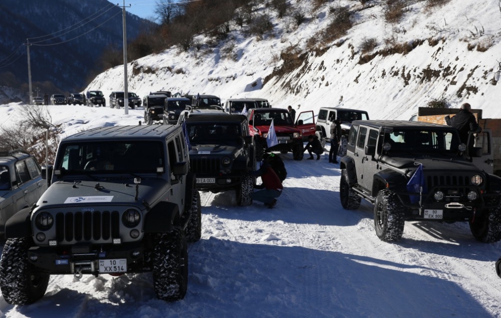 Qəbələdə “Offroad” yürüşü keçirilib
