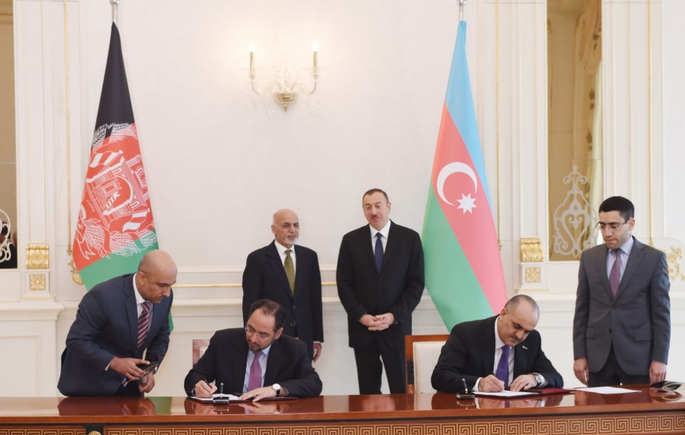 Azerbaijani-Afghan documents were signed