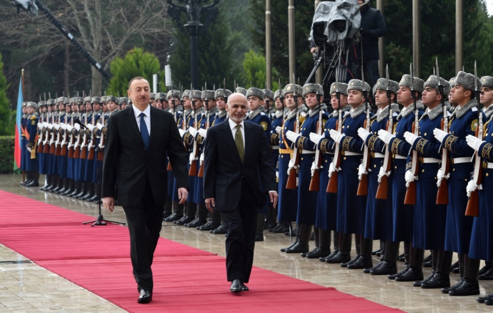 Official welcoming ceremony for President of Afghanistan Mohammad Ashraf Ghani was held