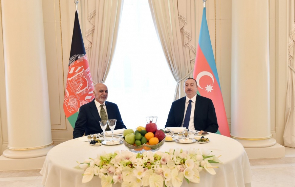 En l’honneur du président afghan