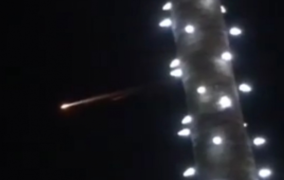 Las Veqasda böyük meteor düşüb