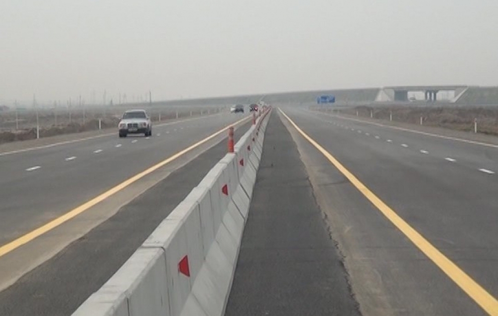 Hacıqabul–Kürdəmir avtomobil yolu yenidən qurulub