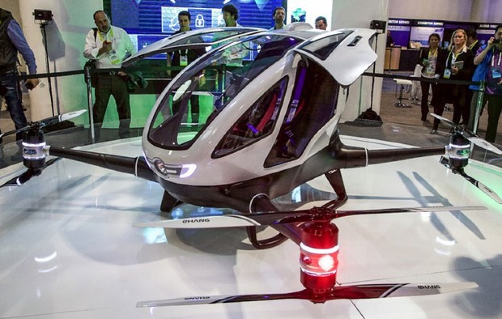 Amerikada ilk dron-taksi təqdim olunub
