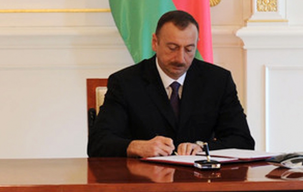 Prezident İlham Əliyev bir neçə sərəncam və fərman imzaladı