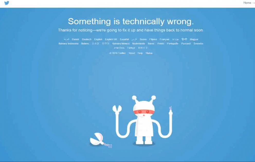 Twitter-də texniki nasazlıq baş verib