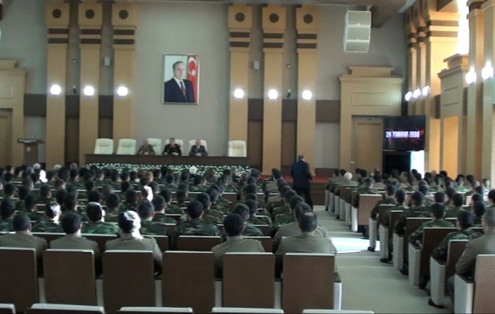 FHN-in Akademiyasında 20 Yanvar şəhidlərinin xatirəsi anılıb