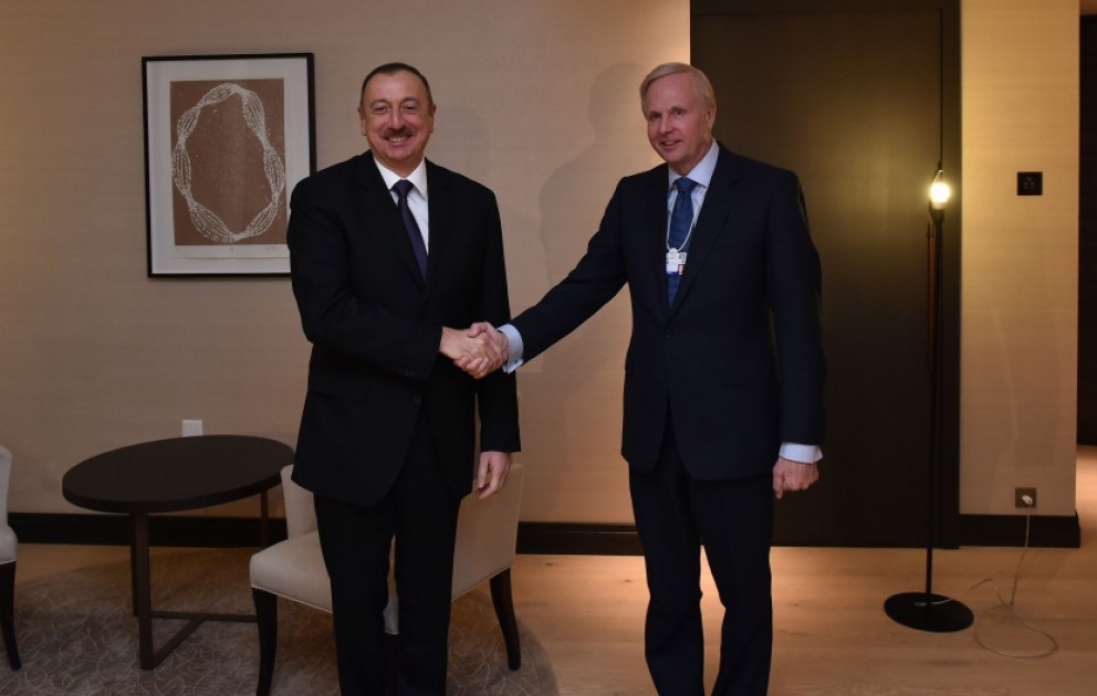 Davos: Entretien avec le PDG de la société BP
