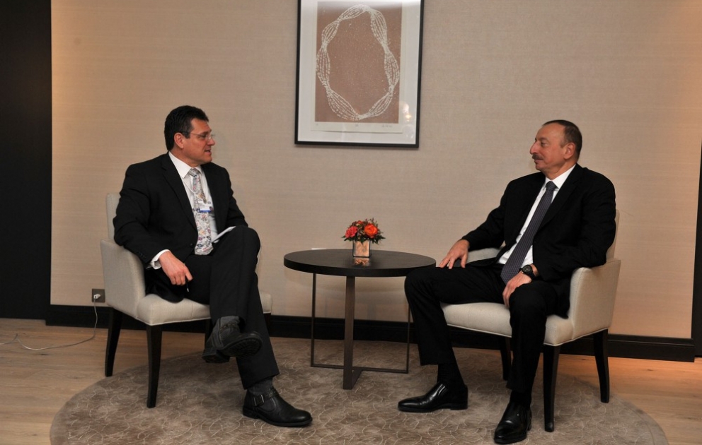 President Ilham Aliyev met with the European Commission Vice-President for Energy Union