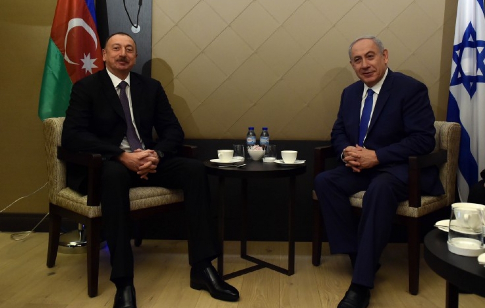 Davos : Entretien entre le président Ilham Aliyev et le Premier ministre israélien