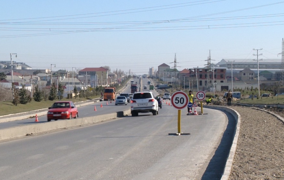 «Азерйолсервис» упрощает передвижение транспорта на въезде и выезде из столицы