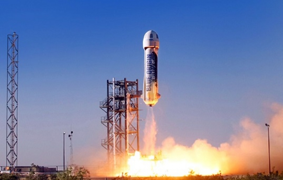 Ракета New Shepard осуществила повторный старт и посадку