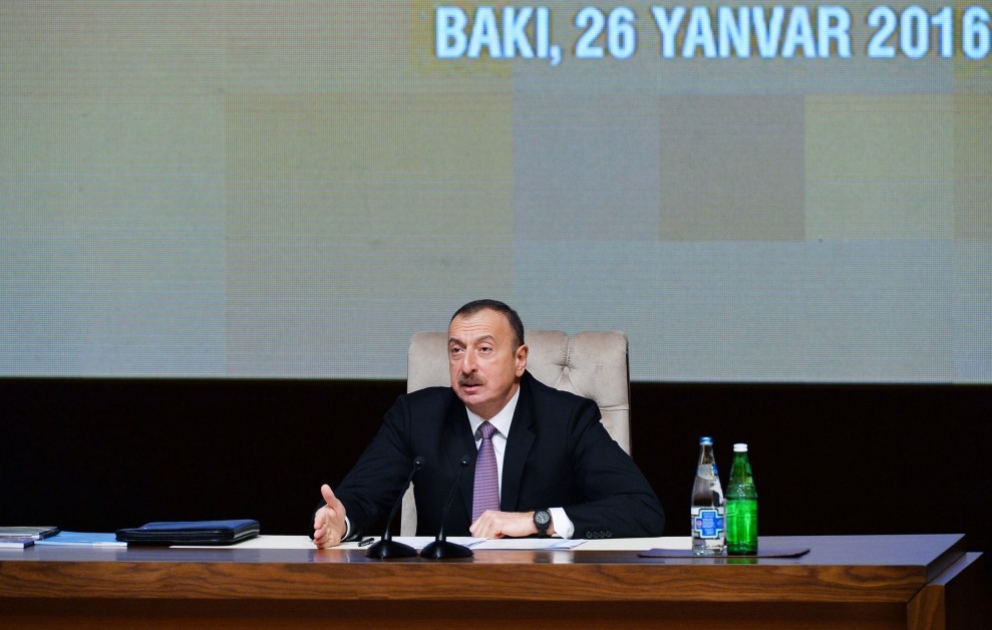 Prezident İlham Əliyev: Biz iş yerlərinin yaradılması ilə daim məşğul olmalıyıq