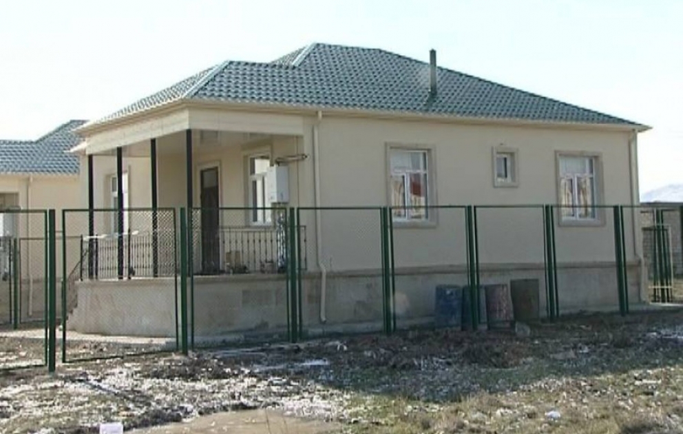 Siyəzəndə Qarabağ müharibəsi əlilləri və şəhid ailələri üçün yeni evlər tikilib