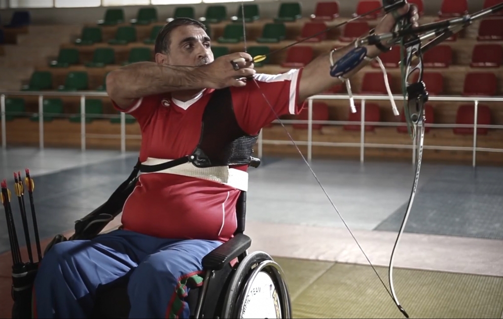 Milli Paralimpiya Komitəsinin 20 illik yubileyinə həsr olunmuş videoçarx