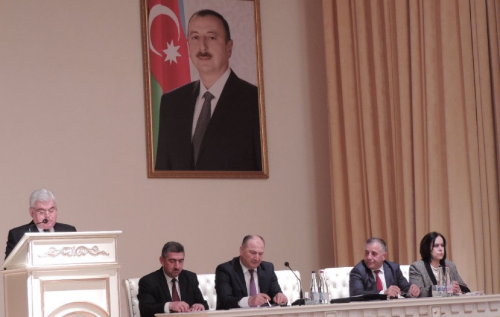 Nəqliyyat naziri Ucar rayonunda sahibkarlarla görüşüb