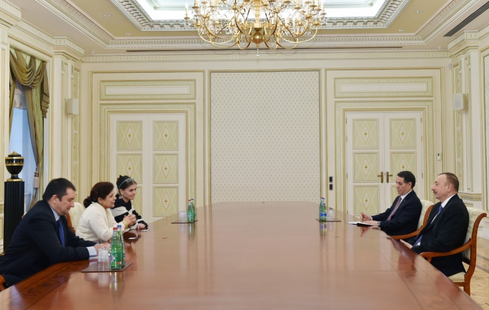 Le président Ilham Aliyev a reçu la secrétaire exécutive de la CESAP