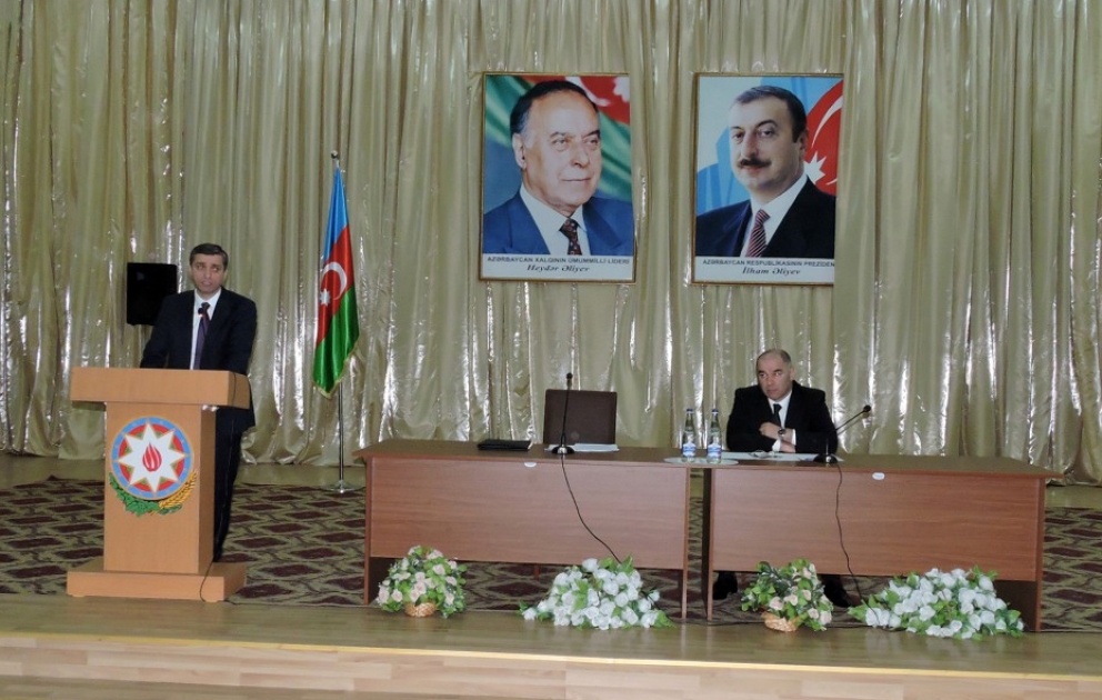Hesablama Palatasının sədri Oğuzda ictimaiyyət nümayəndələri ilə görüşüb