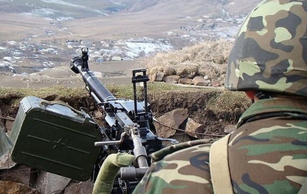 Azərbaycan Silahlı Qüvvələri ermənilərin mövqelərinə 120 dəfə atəş zərbəsi endirib