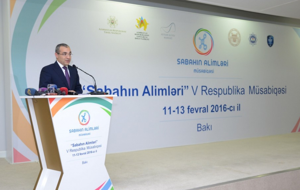 “Sabahın alimləri” beşinci respublika müsabiqəsinin açılışı olub