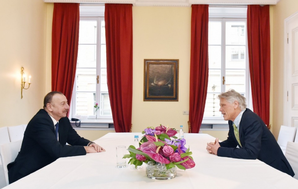 President Ilham Aliyev met with Managing Director and CEO of Goetzpartners