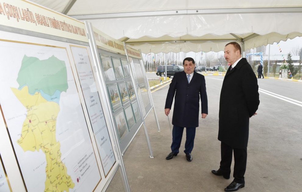 La route reconstruite Tovouz-Hounanlar-Garakhanly-Duz Djyrdakhan desservira 32 mille habitants