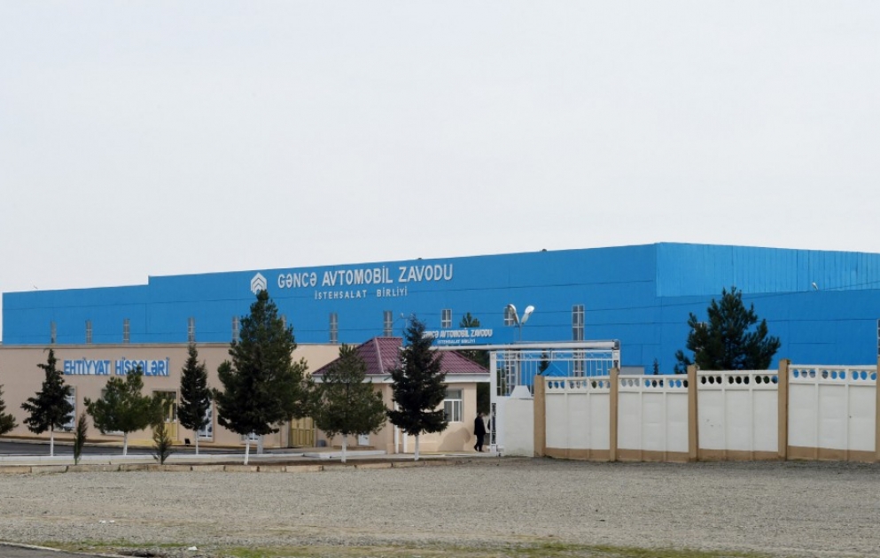 “Gəncə Avtomobil Zavodu” İstehsalat Birliyinin fəaliyyəti ilə tanışlıq