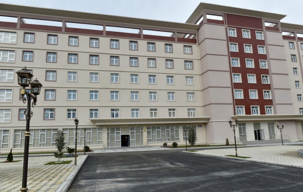Azərbaycan Dövlət Aqrar Universitetinin tələbə yataqxanası istifadəyə verilib