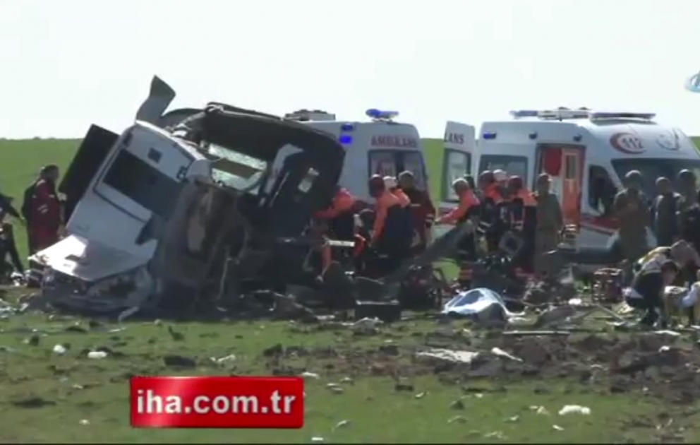 Türkiyədə daha bir terror - 6 əsgər şəhid olub