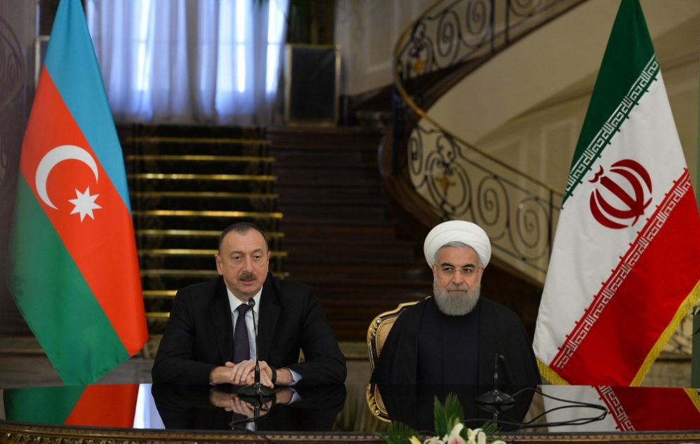 Presidents of Azerbaijan and Iran made statements for the press