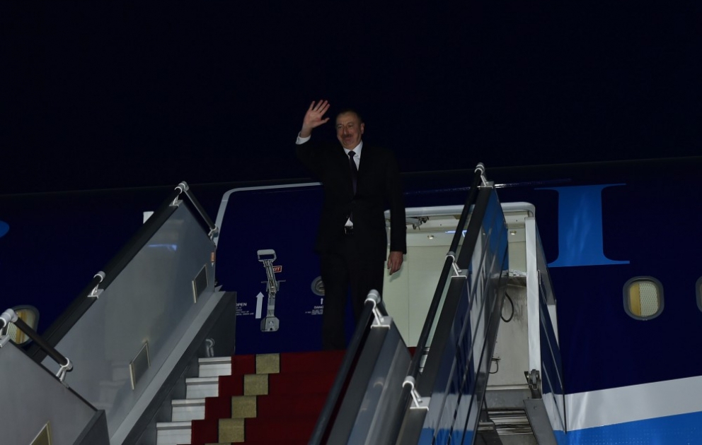 President Ilham Aliyev completed his official visit to Iran