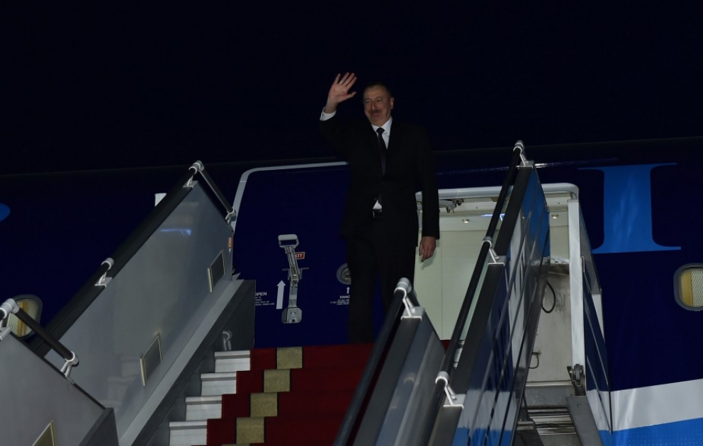 Le président azerbaïdjanais termine sa visite officielle en Iran