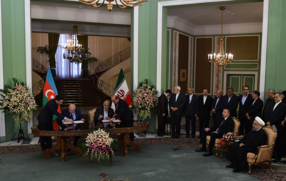 Téhéran : la signature des arrangements azerbaïdjano-iraniens